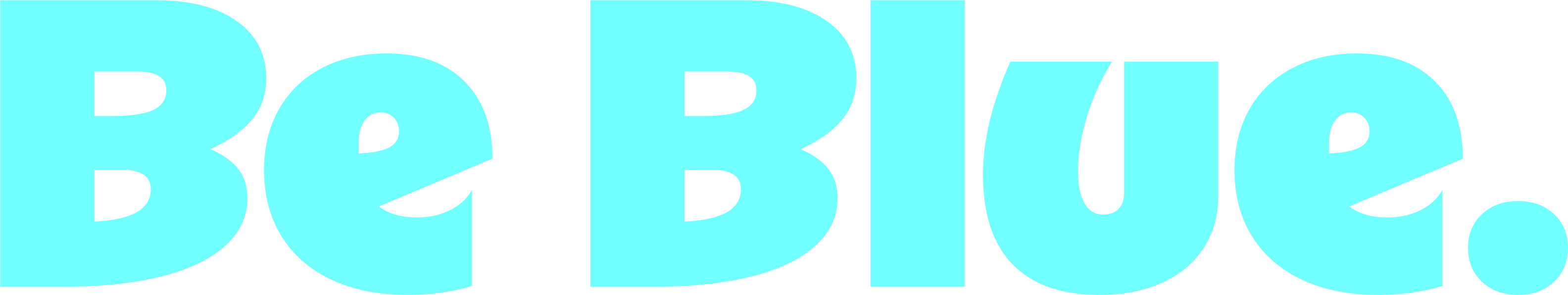 Be Blue Logo
